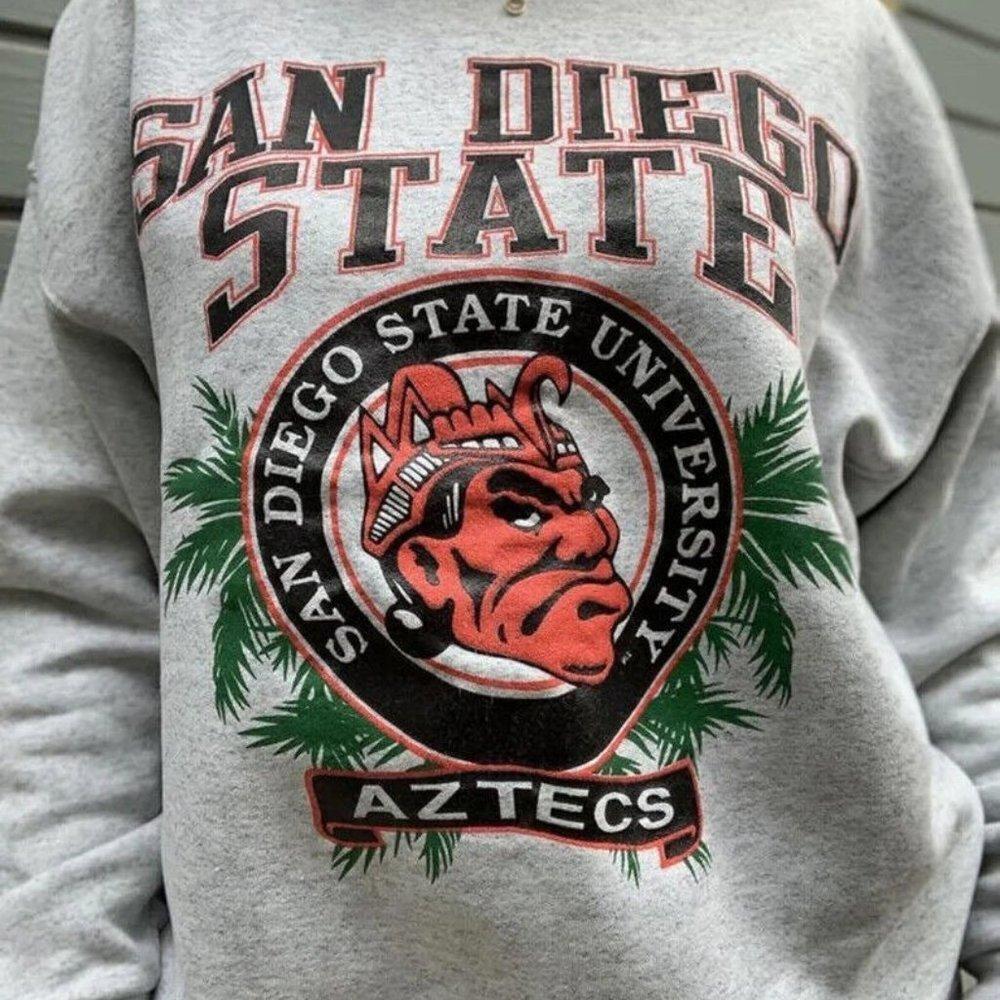 San Diego State Aztecs San Diego State University Sdsu College 90S Shirt